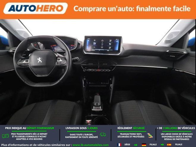 Peugeot 208 PureTech 100  BVA Bleu M�tallique de 2021