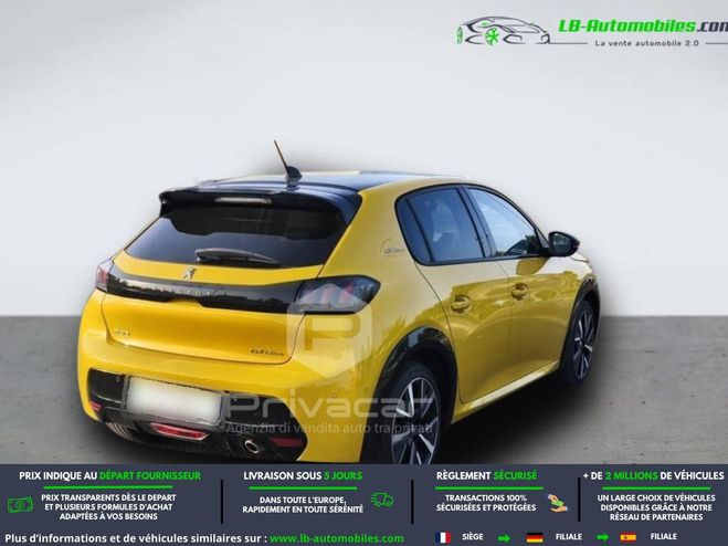 Peugeot 208 PureTech 100  BVA Jaune M�tallique de 2019