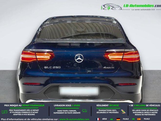 Mercedes GLC 250 BVA 4Matic Bleu M�tallique de 2018