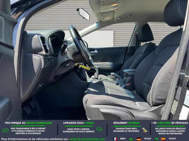 Kia Sportage 1.6 GDi 132 4x2 Noir de 2017
