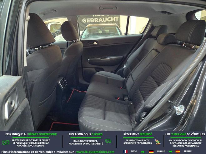 Kia Sportage 1.6 GDi 132 4x2 Noir M�tallique de 2016