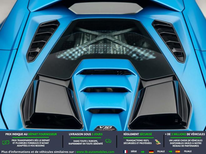 Lamborghini Huracan Tecnica 5.2 V10 640 RWD LDF7 Bleu de 2025