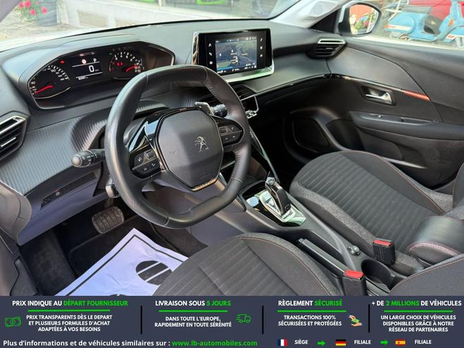 Peugeot 208 PureTech 100  BVA Blanc M�tallique de 2021