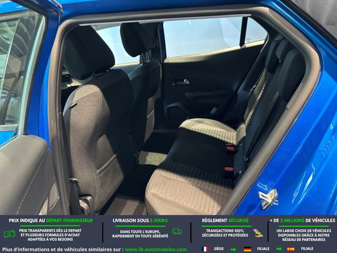 Peugeot 2008 Electrique 136 ch Bleu de 2022