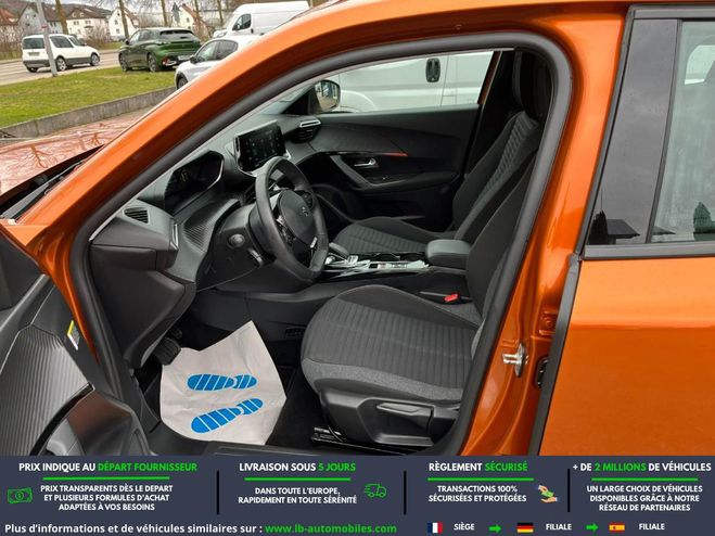Peugeot 2008 Electrique 136 ch Orange M�tallique de 2022