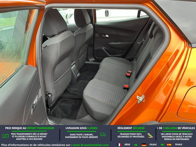 Peugeot 2008 Electrique 136 ch Orange M�tallique de 2022