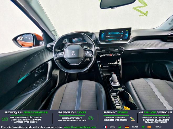 Peugeot 2008 Electrique 136 ch Orange M�tallique de 2021