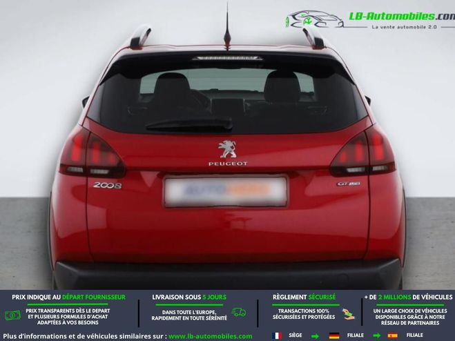 Peugeot 2008 PureTech 130  BVA Rouge M�tallique de 2019