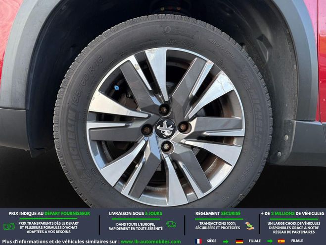 Peugeot 2008 1.2 PureTech 130ch  BVM Rouge M�tallique de 2016