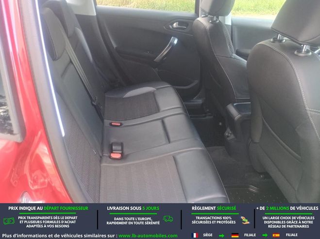 Peugeot 2008 1.6 BlueHDi 120ch  BVA Rouge M�tallique de 2018