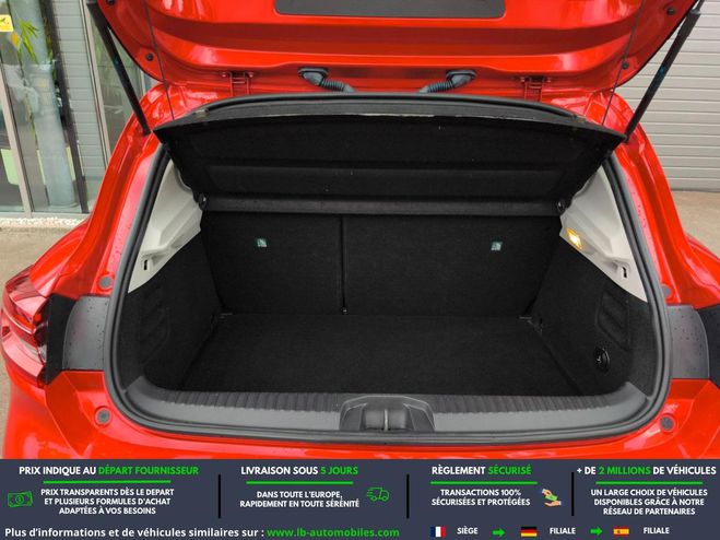 Renault Clio TCe 130 BVA Rouge M�tallique de 2019