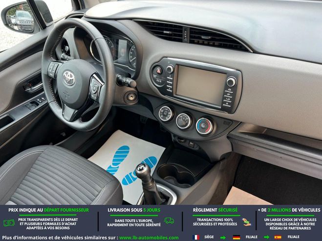 Toyota Yaris 70 VVT-i BVM Blanc de 2020