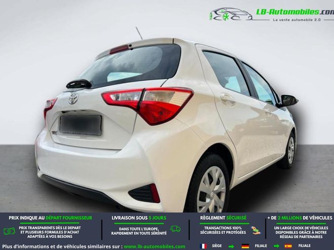 Toyota Yaris 70 VVT-i BVM Blanc de 2020
