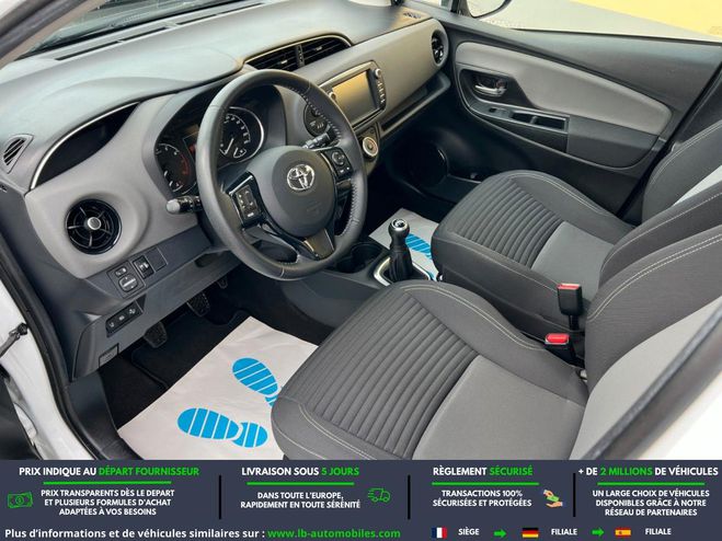 Toyota Yaris 70 VVT-i BVM Blanc de 2020
