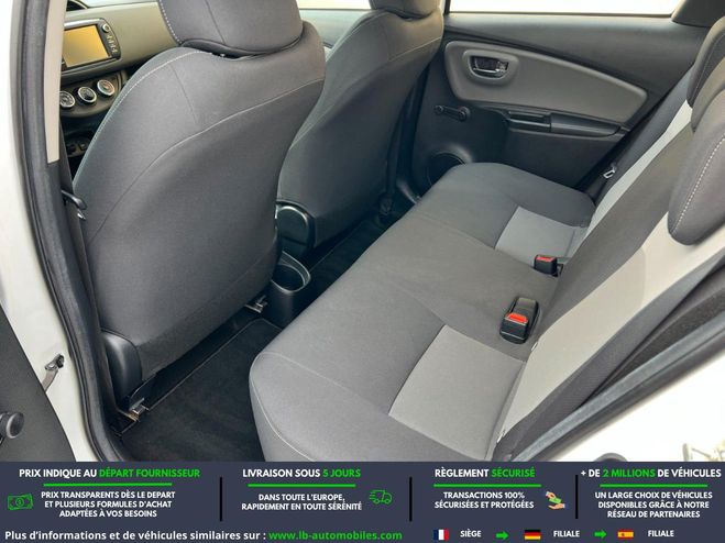 Toyota Yaris 70 VVT-i BVM Blanc de 2020