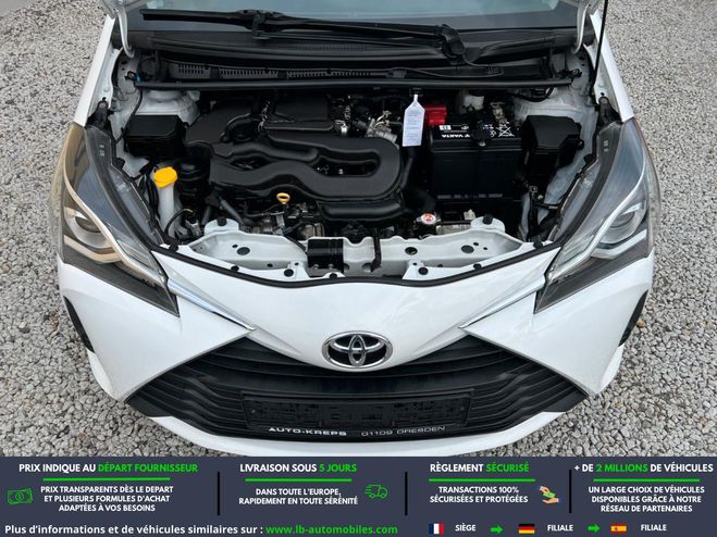 Toyota Yaris 70 VVT-i BVM Blanc de 2020