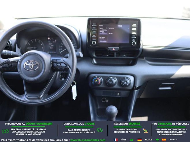 Toyota Yaris 70 VVT-i BVM Blanc de 2022