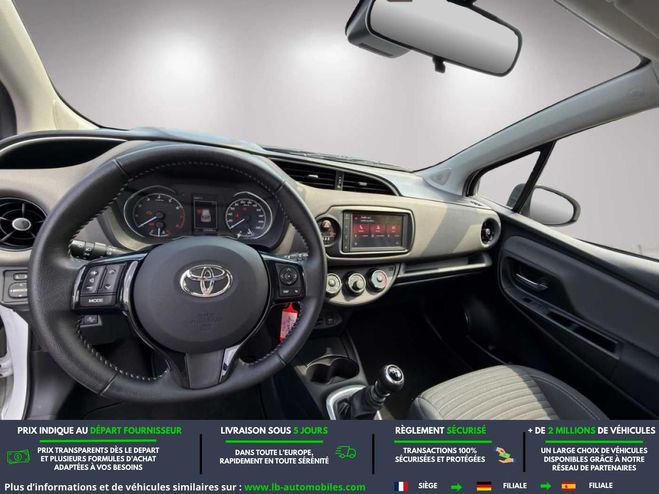Toyota Yaris 110 VVT-i BVM Blanc de 2020