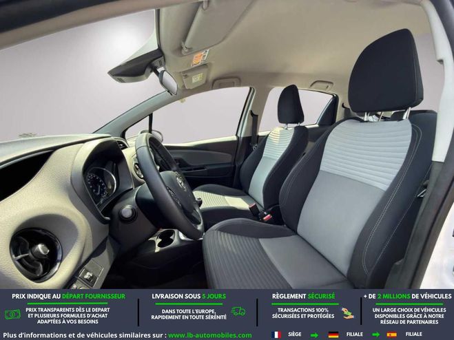 Toyota Yaris 110 VVT-i BVM Blanc de 2020