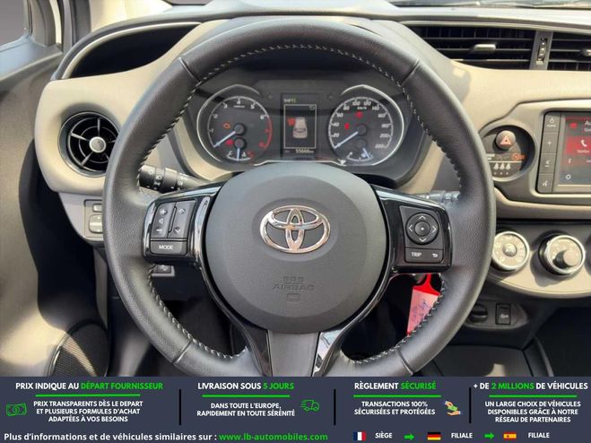 Toyota Yaris 110 VVT-i BVM Blanc de 2020