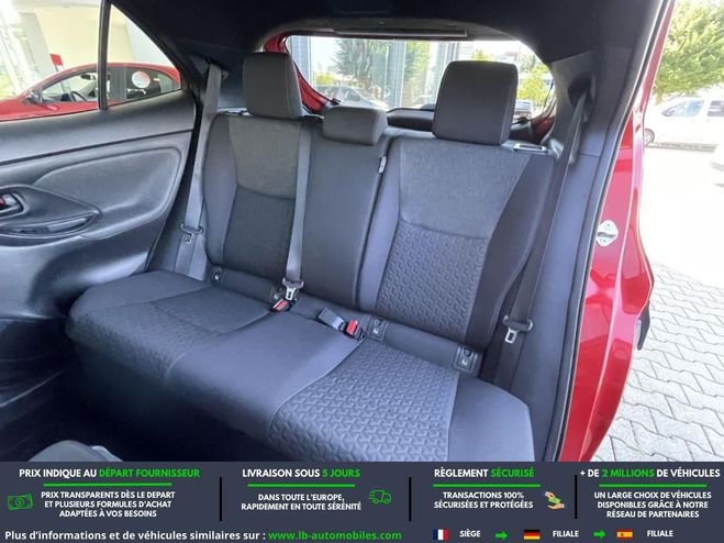 Toyota Yaris Hybride 116h 2WD Rouge M�tallique de 2022