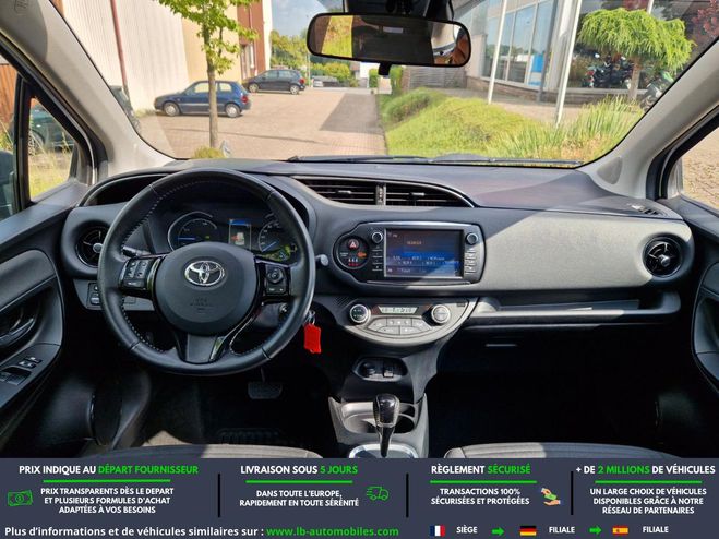 Toyota Yaris HYBRIDE 100ch Blanc de 2018