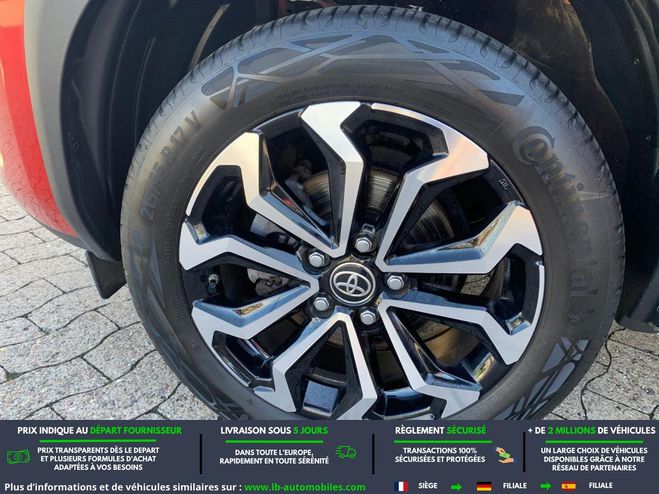 Toyota Yaris Hybride 116h 2WD Rouge M�tallique de 2022