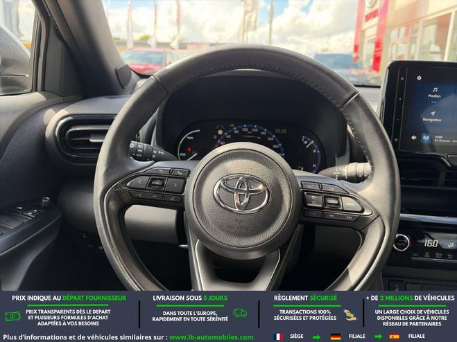 Toyota Yaris Hybride 116h 2WD Blanc de 2023