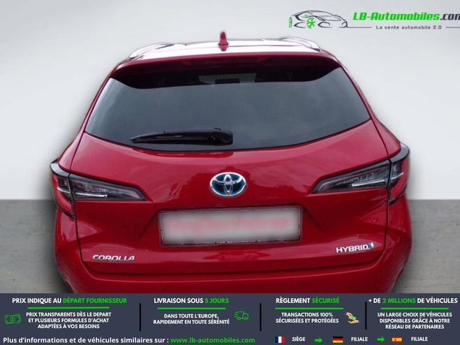 Toyota Corolla Hybride 122h BVA Rouge de 2020