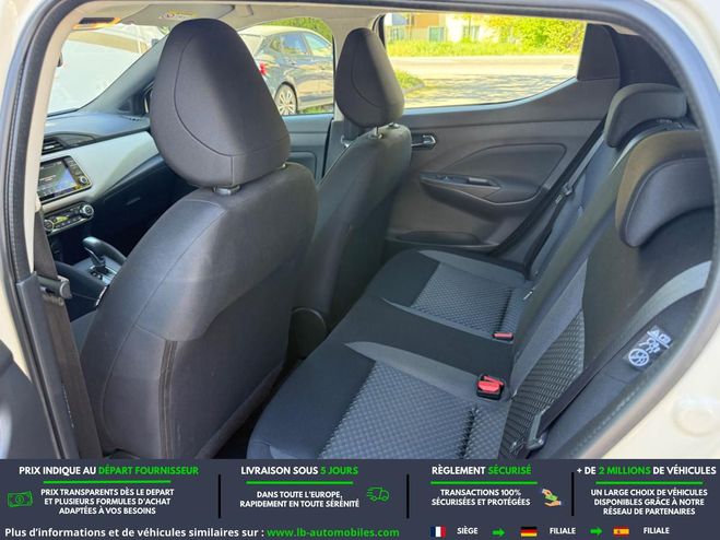 Nissan Micra IG-T 92 BVA Blanc de 2022