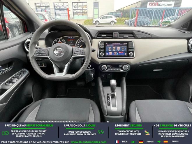 Nissan Micra IG-T 92 BVA Rouge M�tallique de 2022