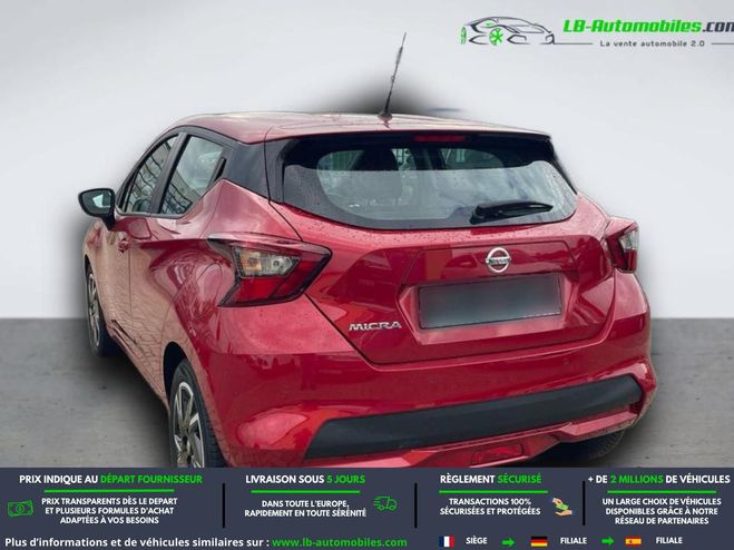 Nissan Micra IG-T 92 BVA Rouge M�tallique de 2022