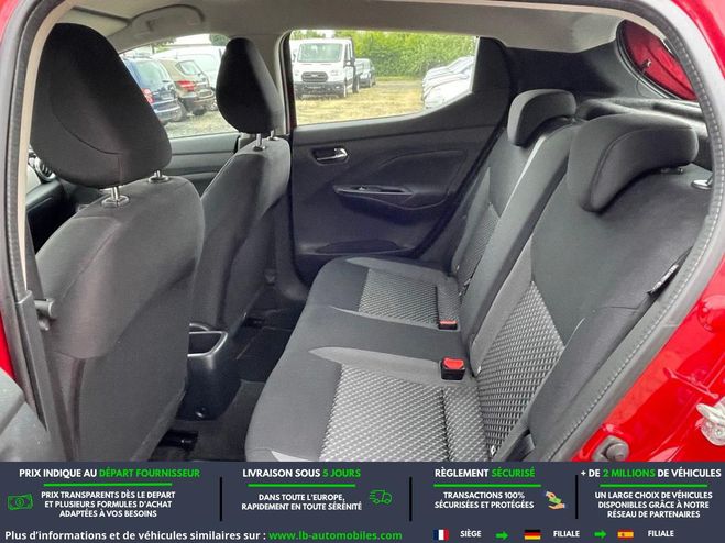 Nissan Micra IG-T 92 BVA Rouge M�tallique de 2022