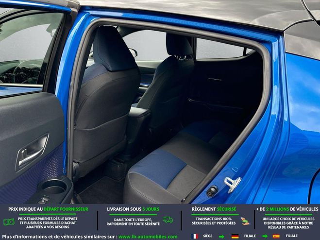 Toyota C HR 1.2T 2WD 116 BVM Bleu M�tallique de 2017