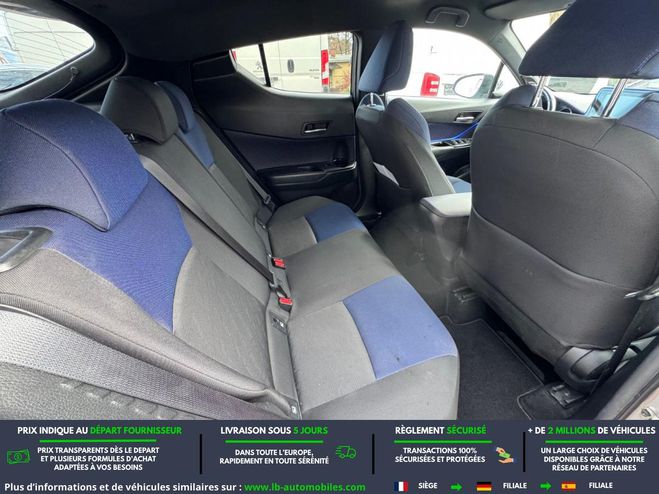 Toyota C HR 1.2T 2WD 116 BVM Gris M�tallique de 2018