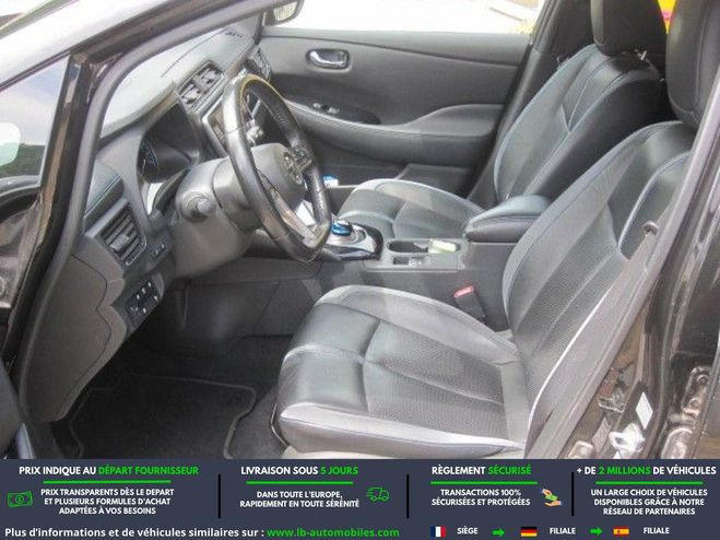 Nissan Leaf Electrique 62kWh 217 ch BVA Noir M�tallique de 2021