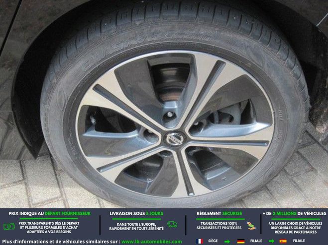 Nissan Leaf Electrique 62kWh 217 ch BVA Noir M�tallique de 2021