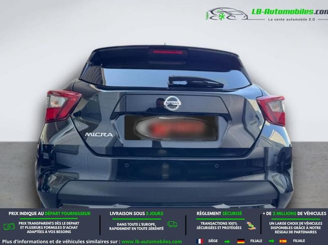 Nissan Micra DIG-T 117 BVM Noir M�tallique de 2020
