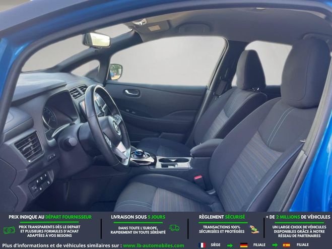 Nissan Leaf Electrique 40kWh 150 ch BVA Bleu de 2020