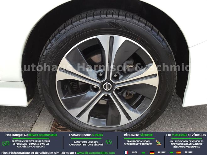 Nissan Leaf Electrique 40kWh 150 ch BVA Blanc M�tallique de 2019