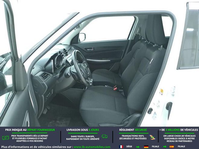 Suzuki Swift 1.2 Dualjet Hybrid BVA 83ch Blanc de 2023