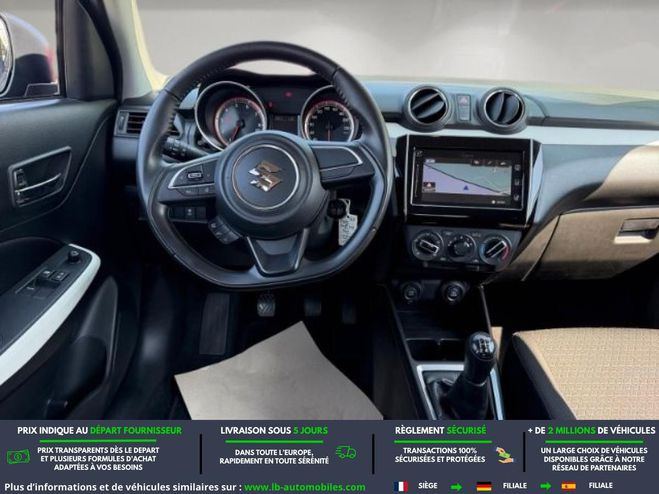 Suzuki Swift 1.2 Dualjet 90ch Noir de 2019