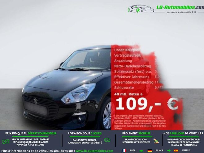 Suzuki Swift 1.2 Dualjet 90ch Noir de 2019