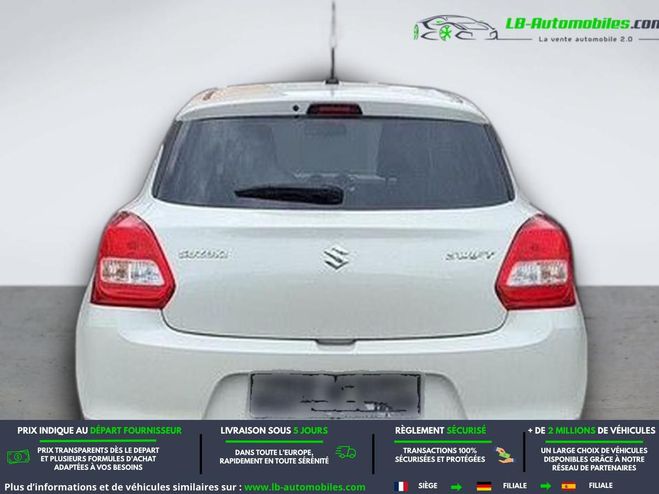 Suzuki Swift 1.2 Dualjet 90ch Blanc M�tallique de 2017
