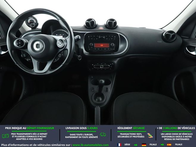 Smart Forfour 1.0 71 ch  BVA Rouge de 2017