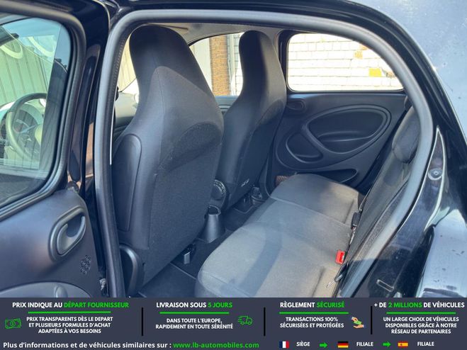 Smart Forfour 1.0 71 ch  BVA Noir de 2016