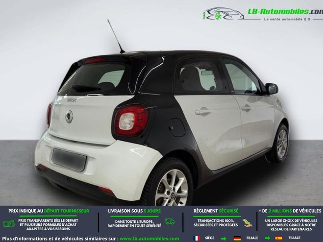 Smart Forfour 1.0 71 ch  BVA Blanc M�tallique de 2019