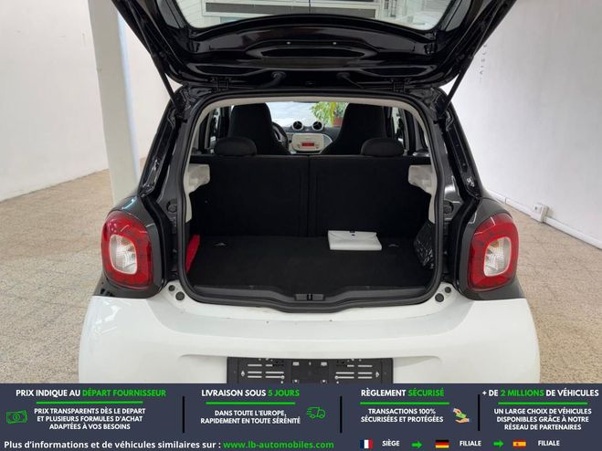 Smart Forfour 1.0 71 ch  BVA Blanc M�tallique de 2019