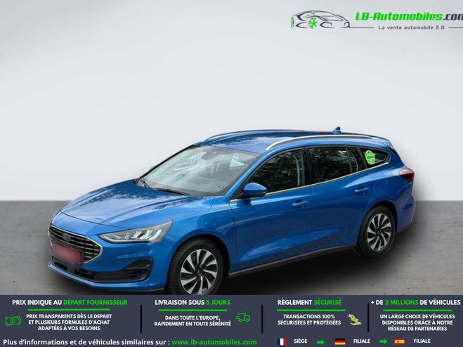 Ford Focus 1.0 Flexifuel 125 mHEV BVA Bleu M�tallique de 2023
