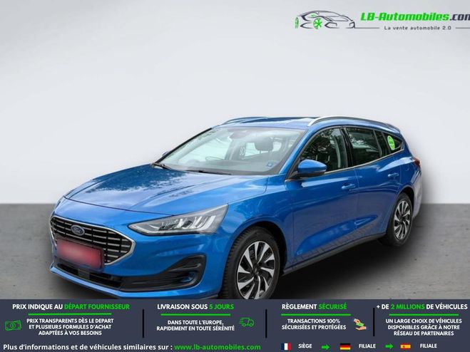 Ford Focus 1.0 Flexifuel 125 mHEV BVA Bleu M�tallique de 2023